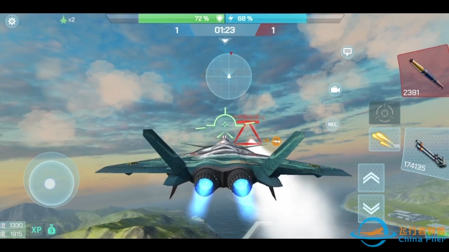 现代空战3d 对战巨佬-808 