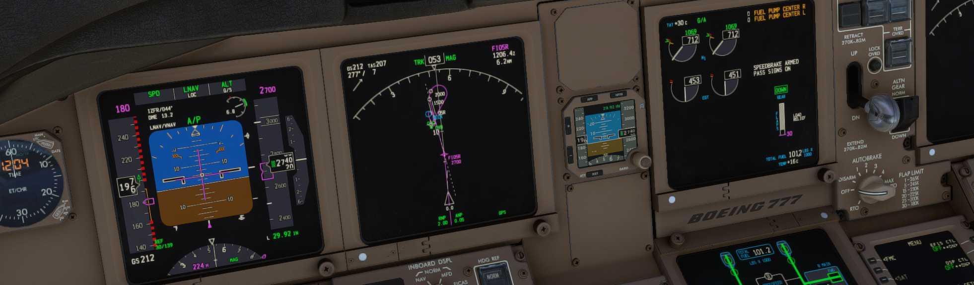 有人知道为什么pmdg777着陆时候的失速速度会这么高吗-8845 