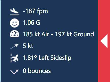有人知道为什么pmdg777着陆时候的失速速度会这么高吗-2275 