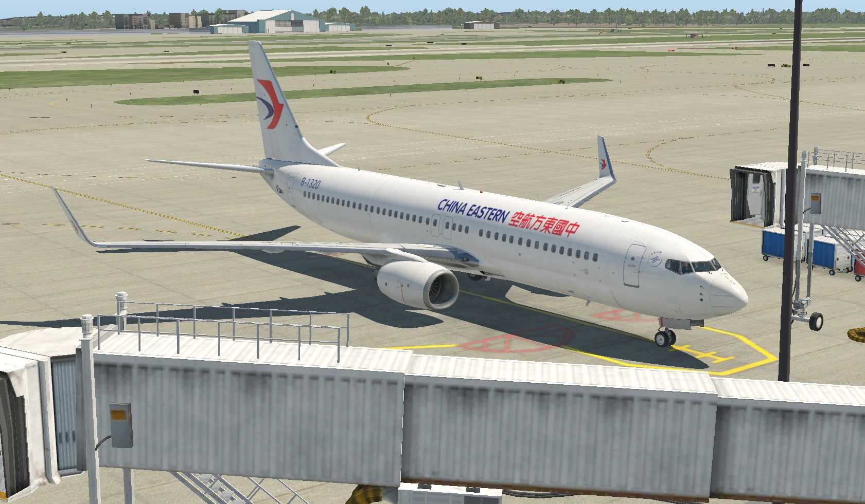 【xp11】ZIBO738 中国东方航空标涂 B-1320-1753 