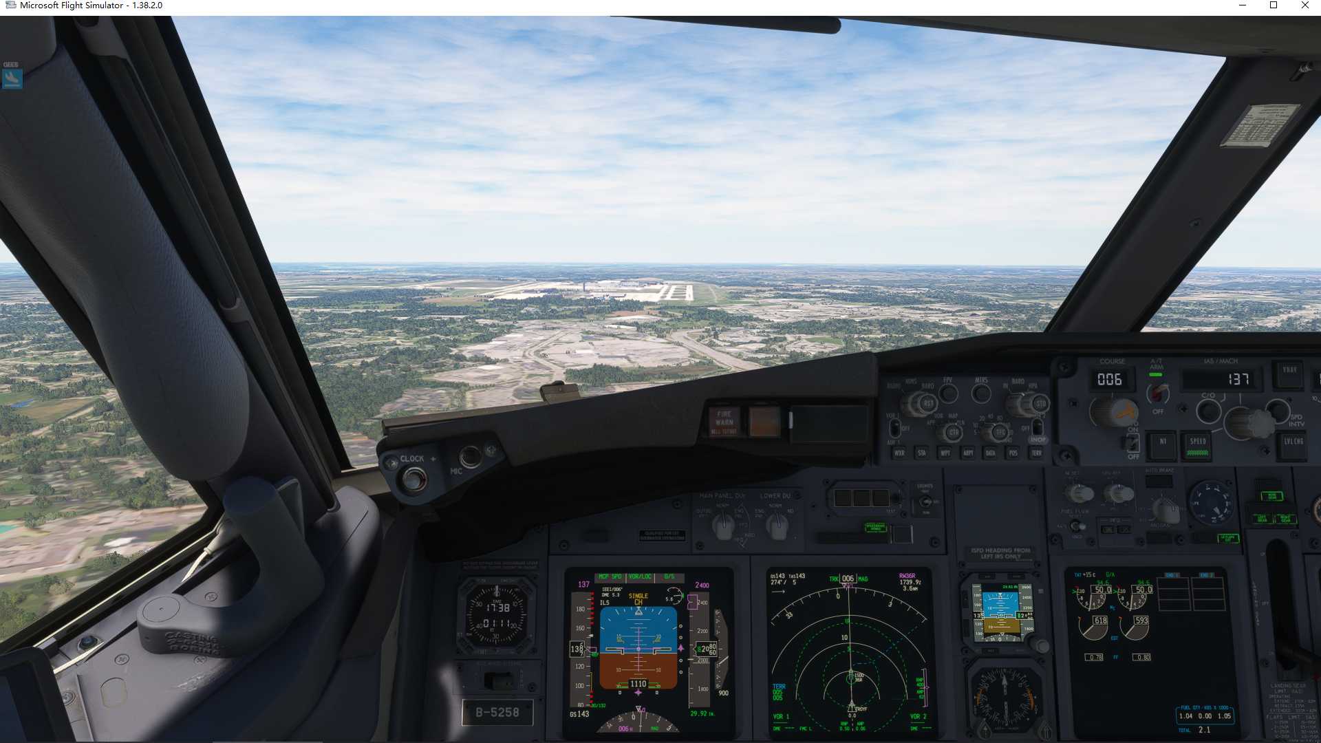 MSFS20   KMDW-----KCVG-1798 