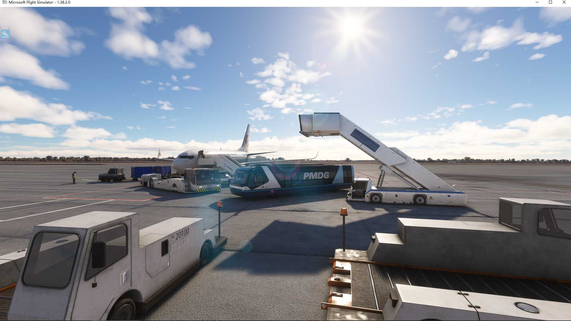 MSFS20   KMAF-----KTUS-3601 