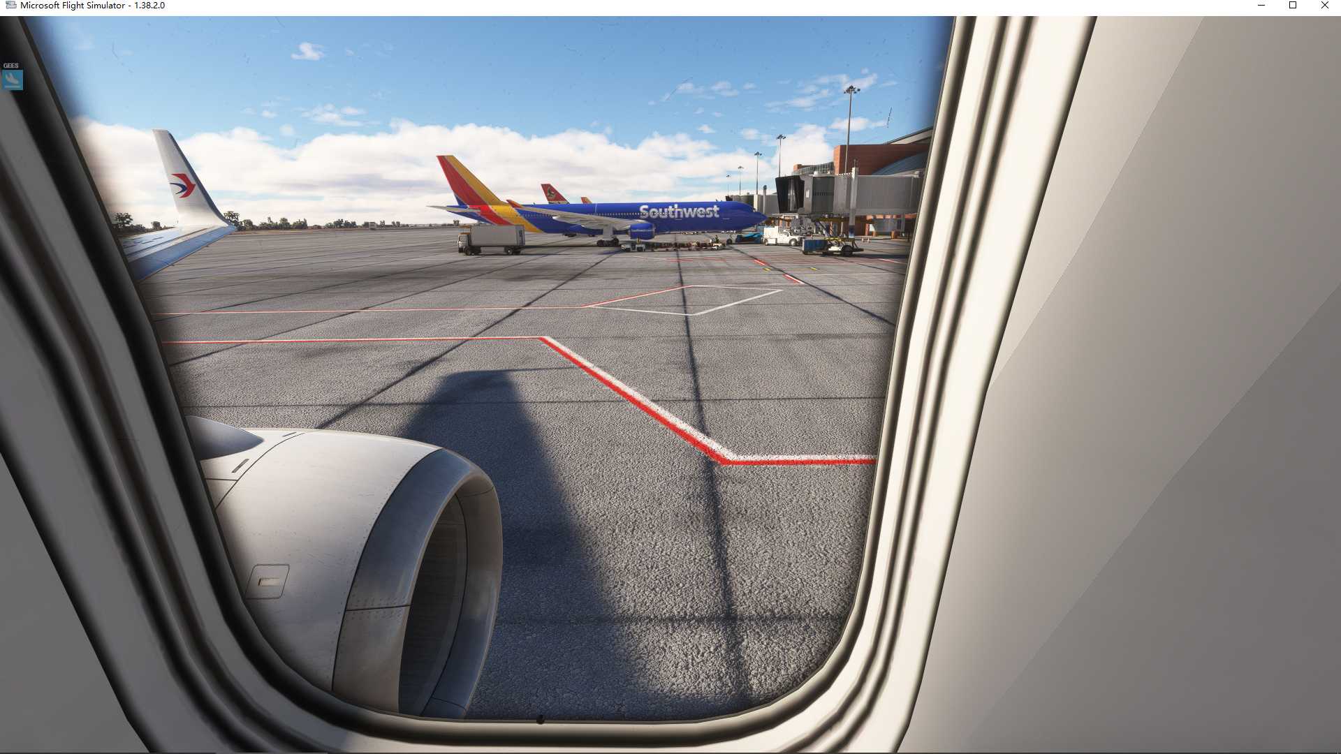 MSFS20   KMAF-----KTUS-909 