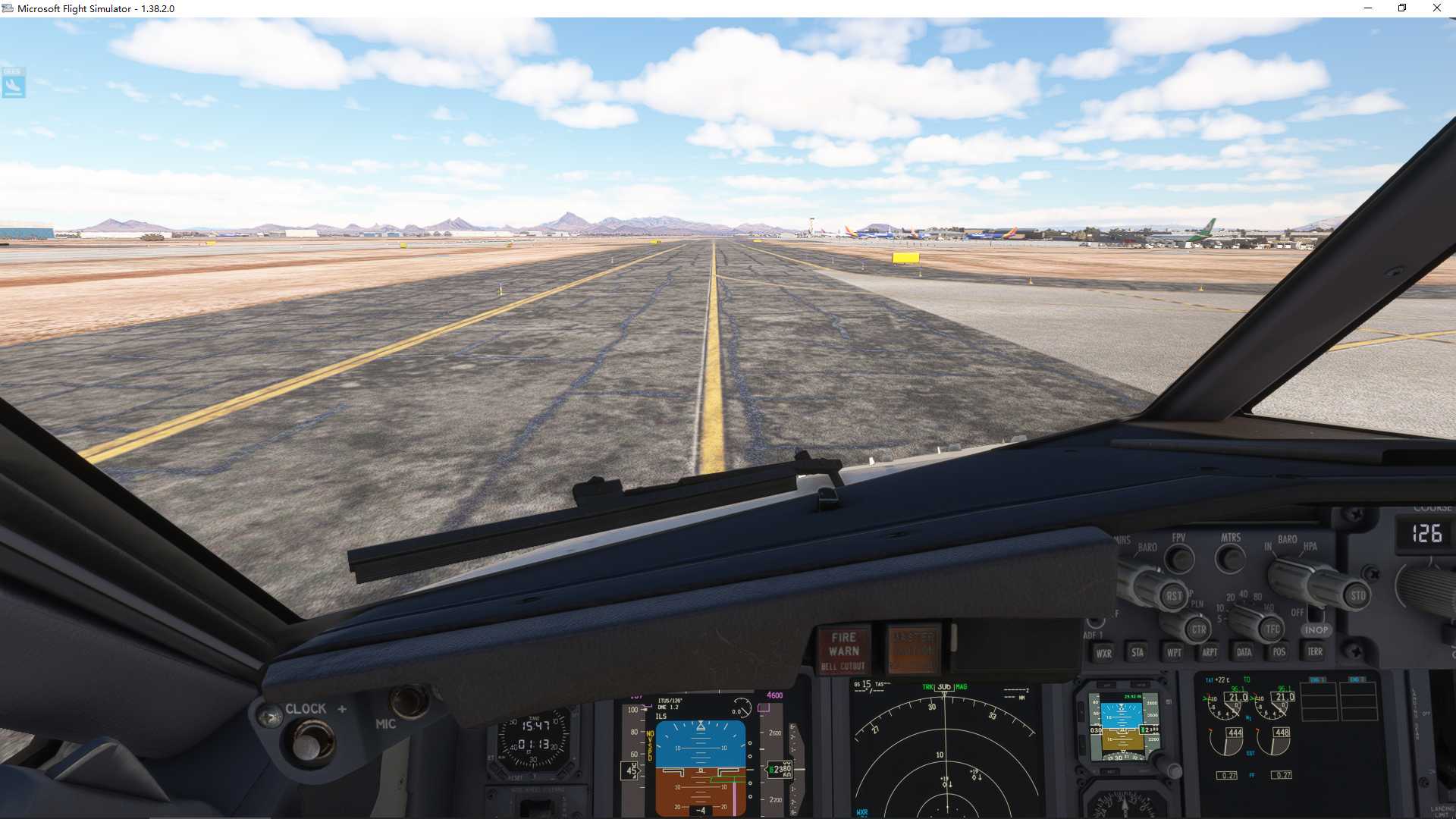 MSFS20   KMAF-----KTUS-2242 