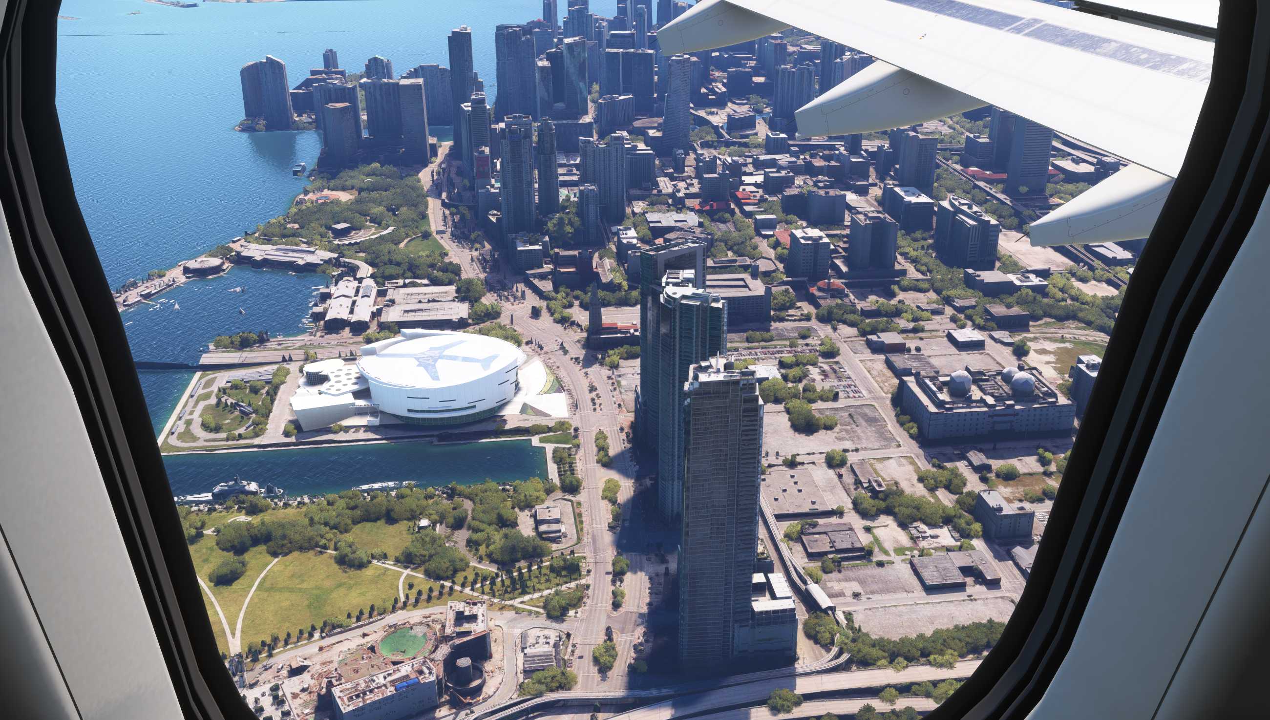 四万英尺鸟瞰中美洲大堡礁群岛-7829 