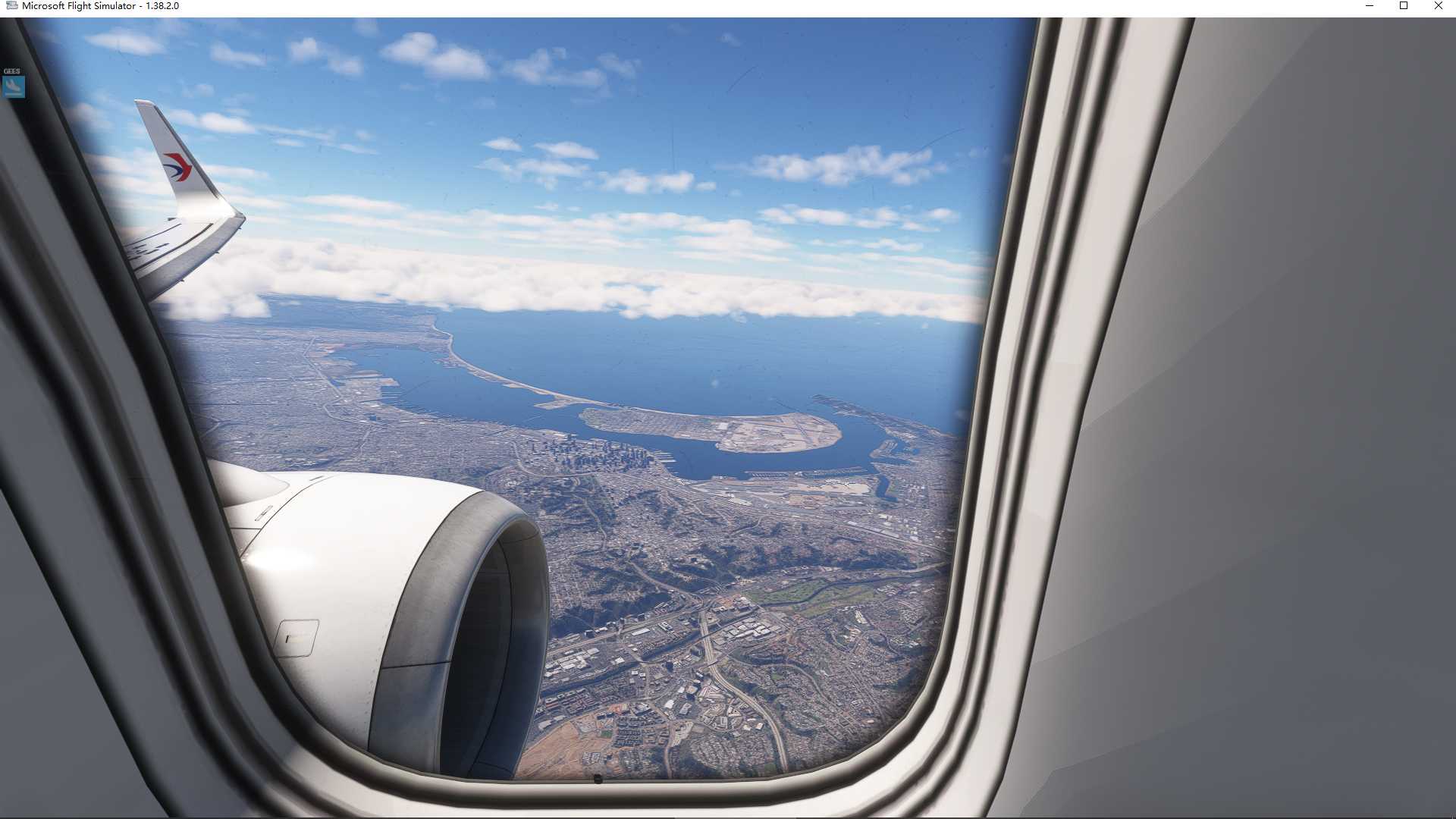 MSFS20  KSAN-----KFAT-587 