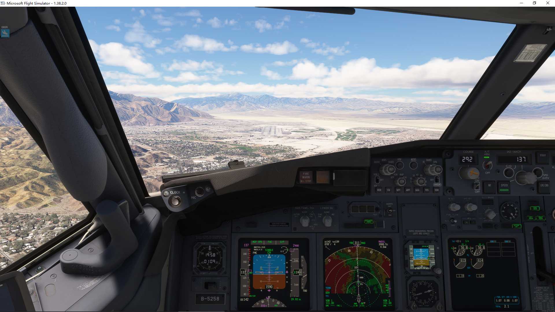 MSFS20   KFAT -----KPSP-292 