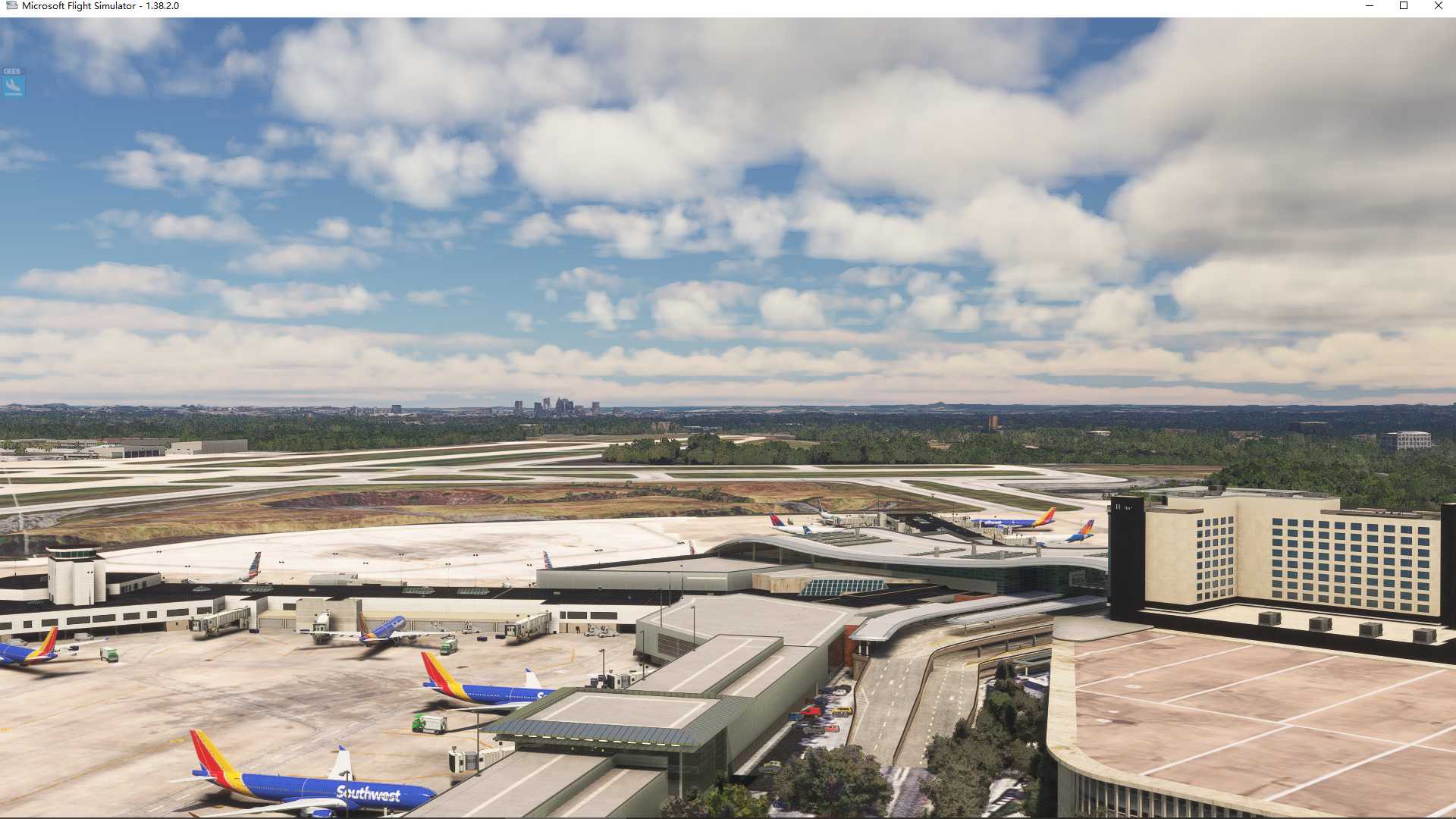 MSFS20  KBNA-----KCRW-7980 