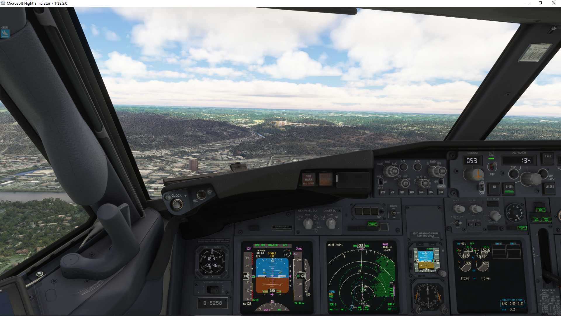 MSFS20  KBNA-----KCRW-1037 