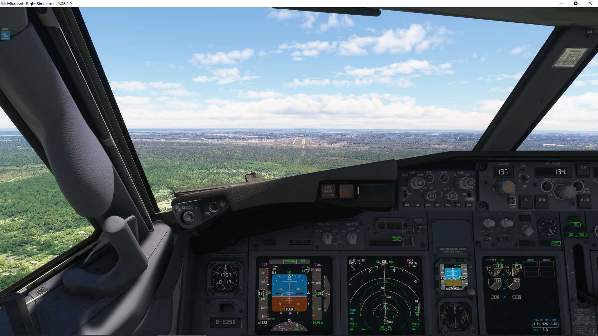 MSFS20   KCRW-----KJAX-4213 