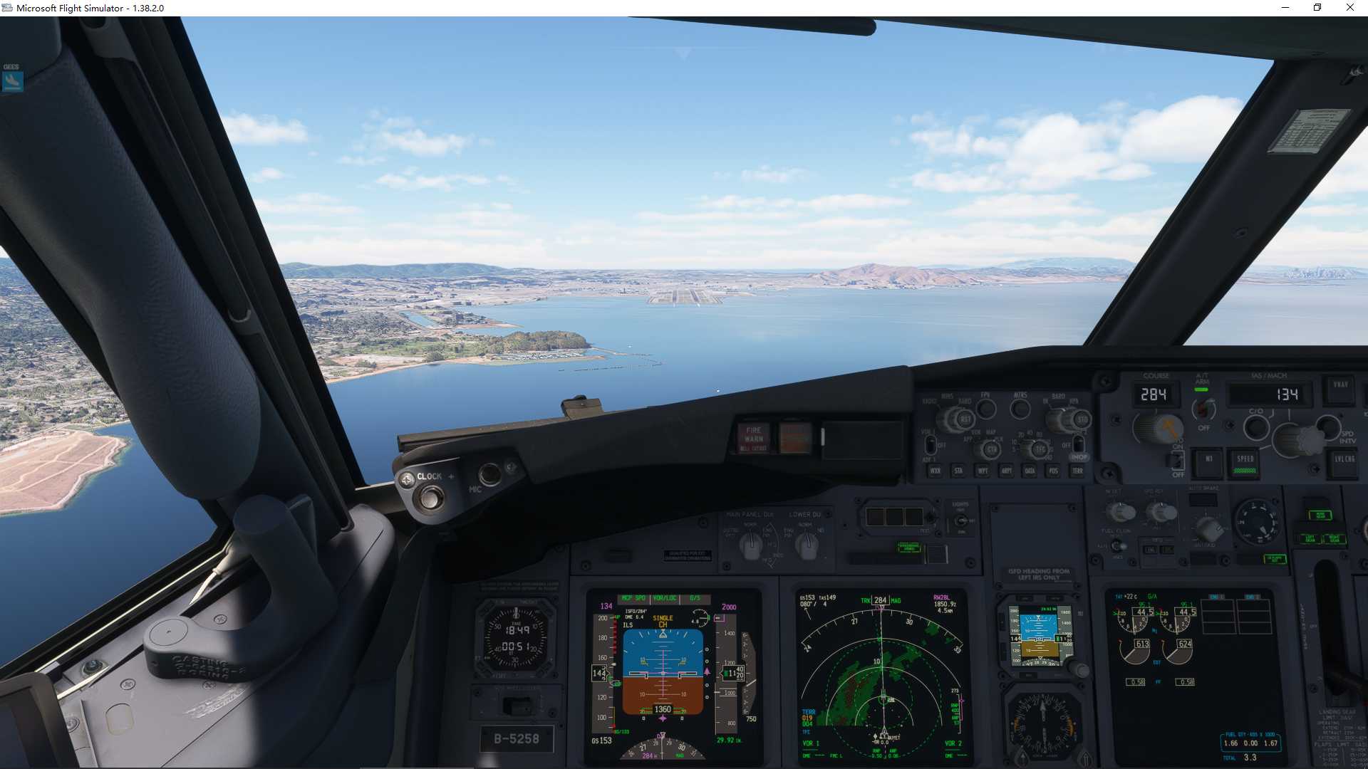 MSFS20   KBUR-----KSFO-7740 