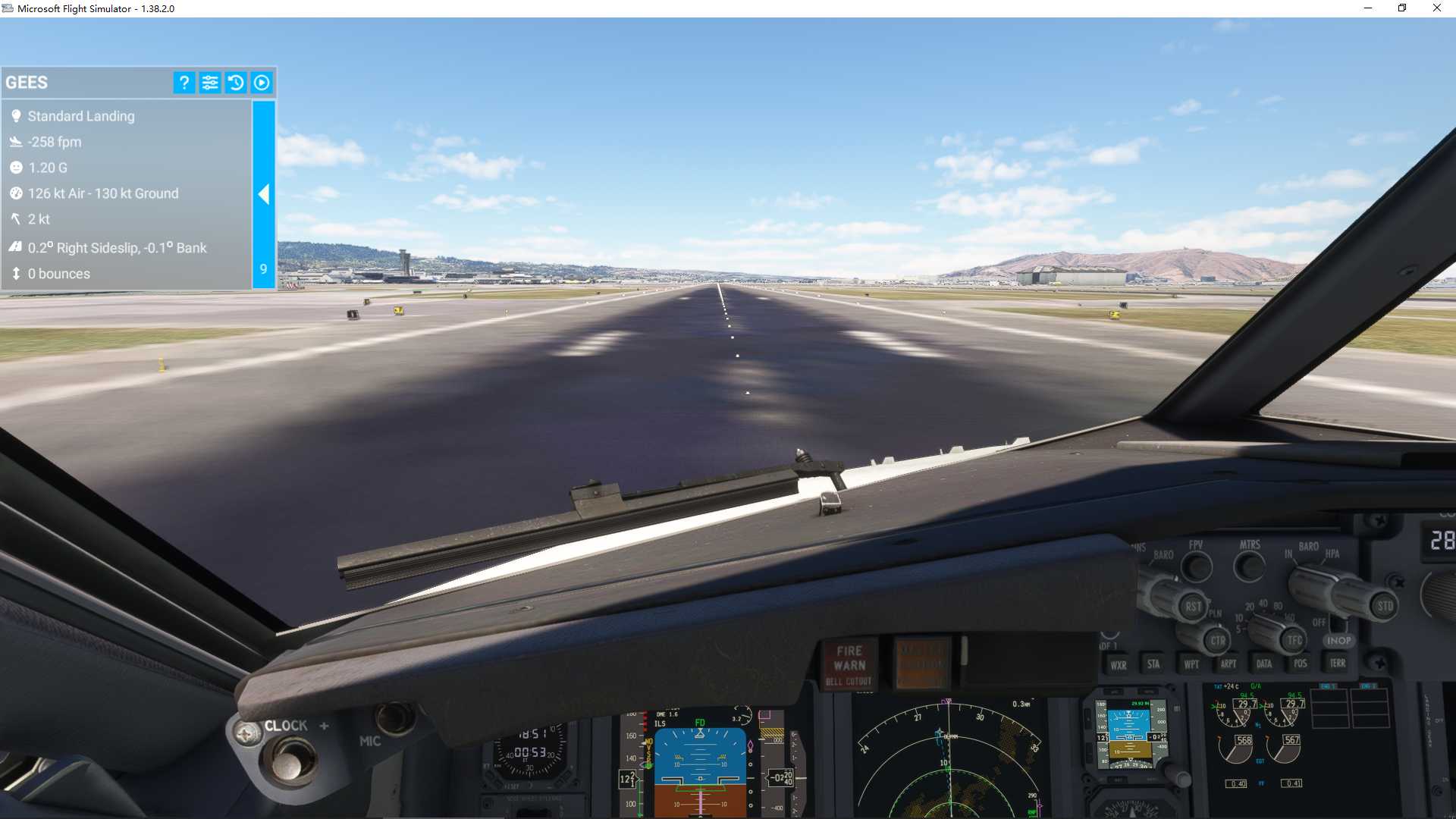 MSFS20   KBUR-----KSFO-8375 