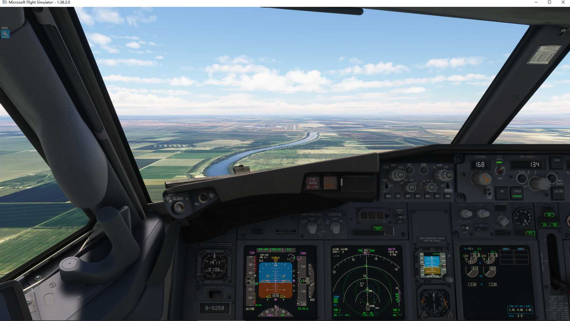 MSFS20   KLGB-----KSMF-2632 