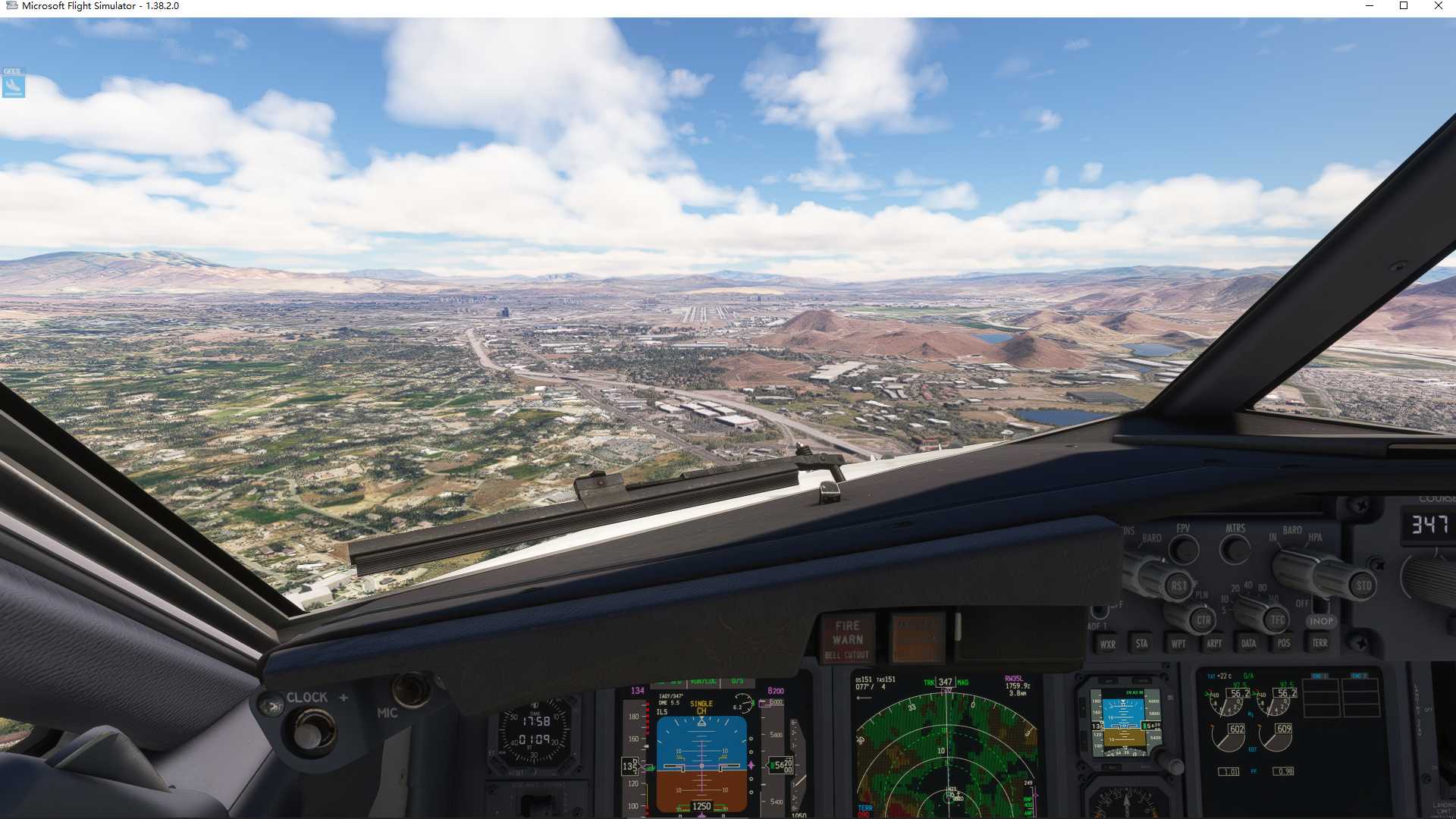 MSFS20   KLAX-----KRNO-9268 
