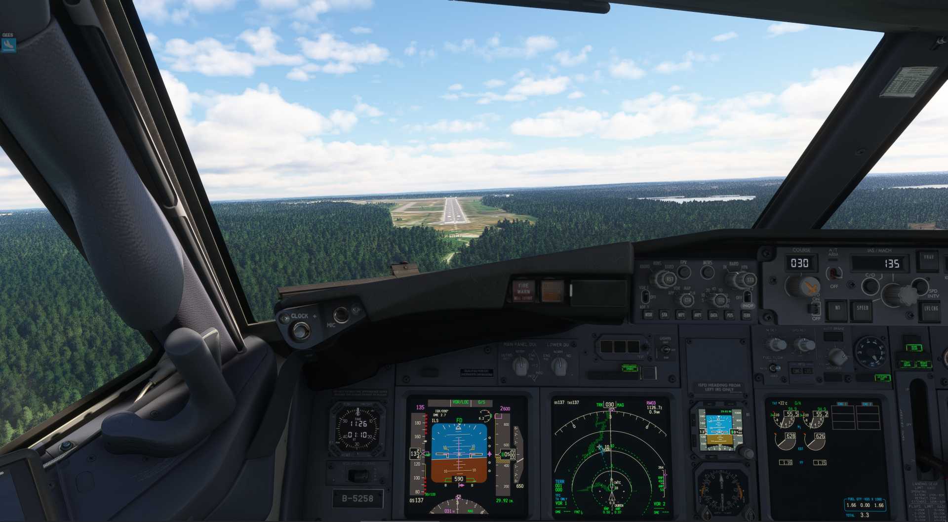 MSFS20  CYQM-----CYQX-8892 