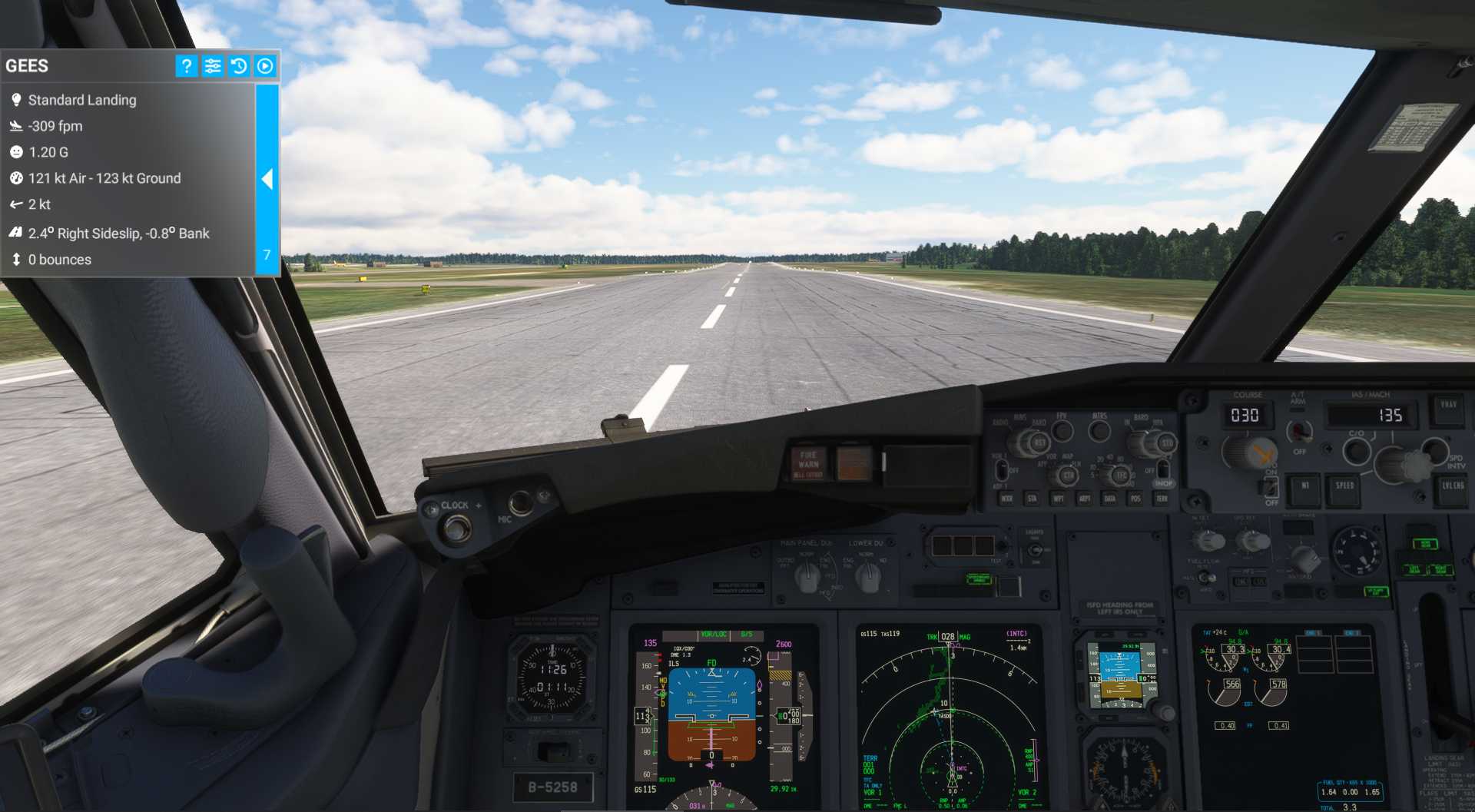 MSFS20  CYQM-----CYQX-7854 