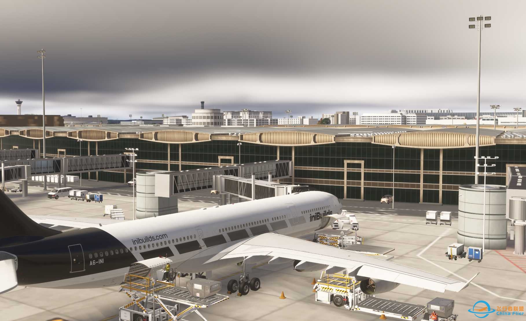 inibuild A340 入手试飞-7213 