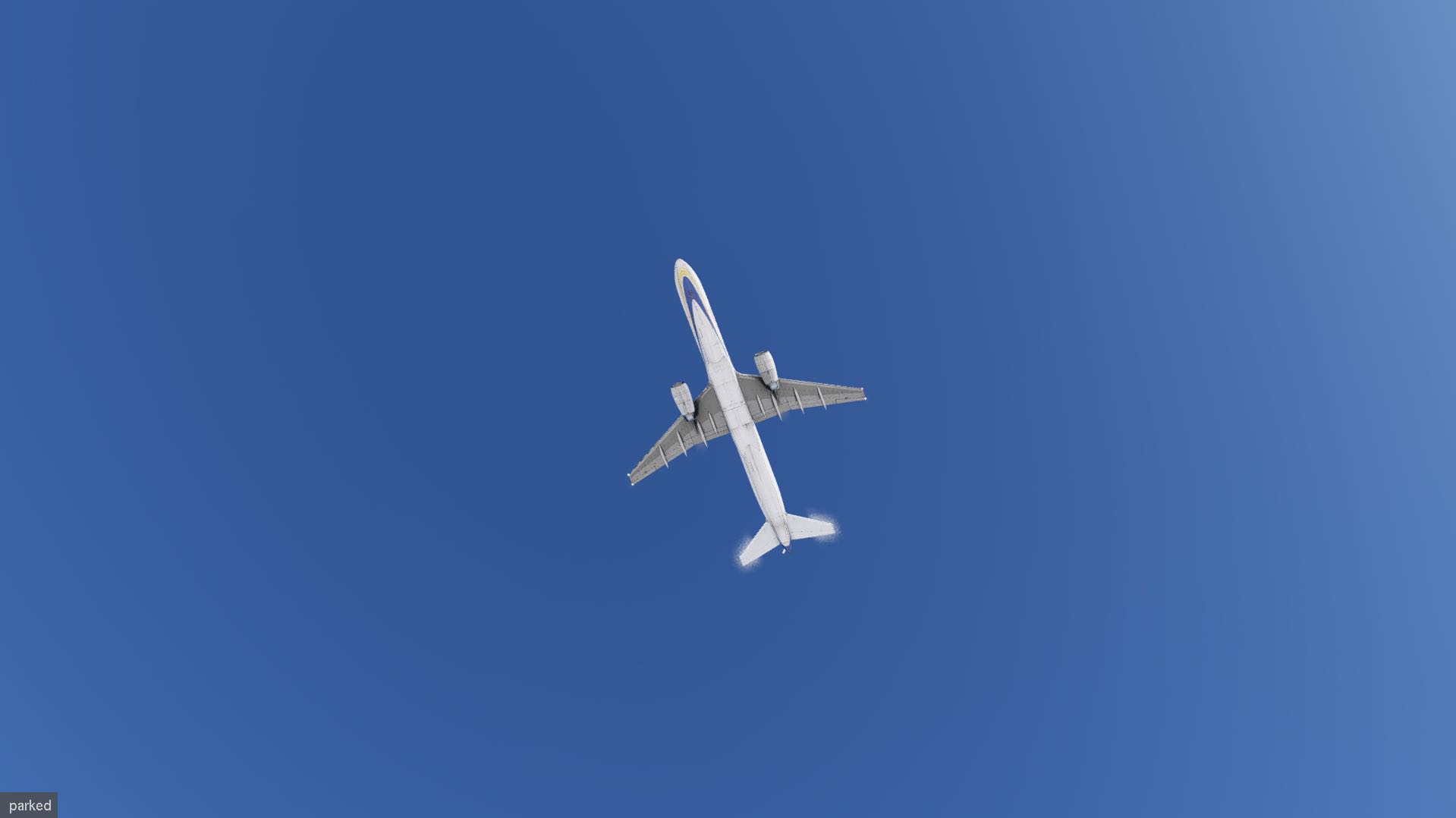 挑一架拍过的飞机模拟它的航线2-3136 