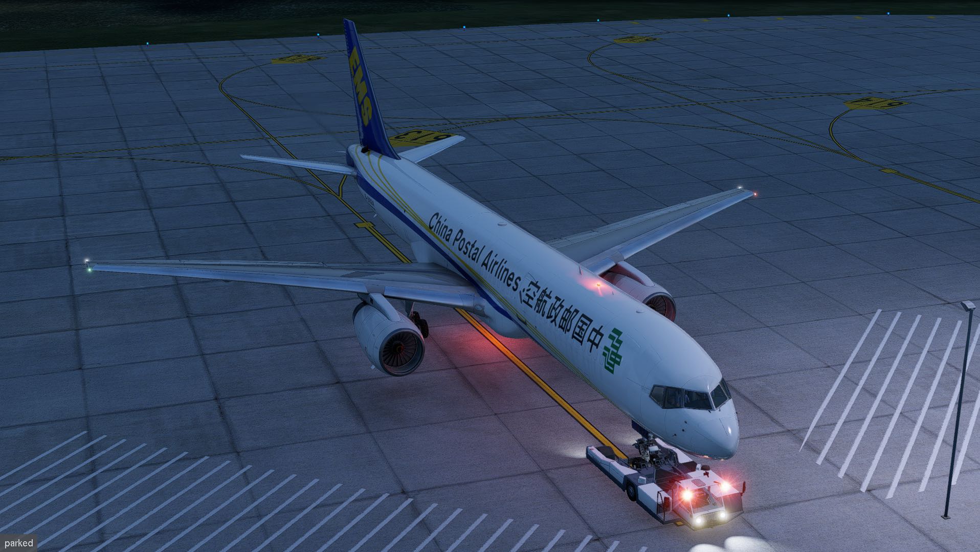 挑一架拍过的飞机模拟它的航线2-2807 