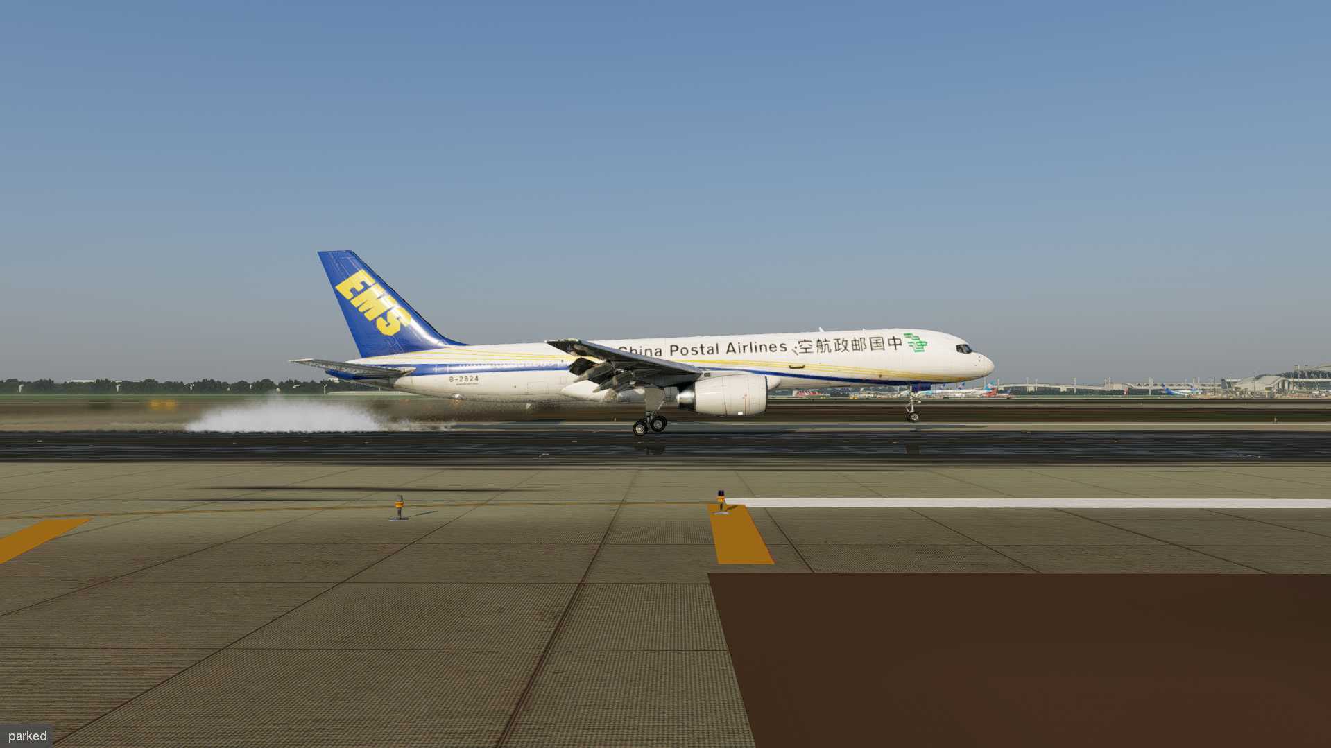 挑一架拍过的飞机模拟它的航线2-3132 