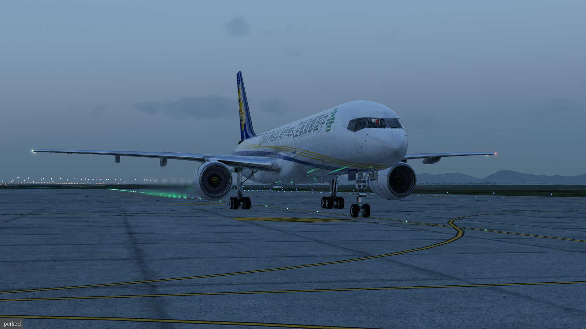 挑一架拍过的飞机模拟它的航线2-8575 