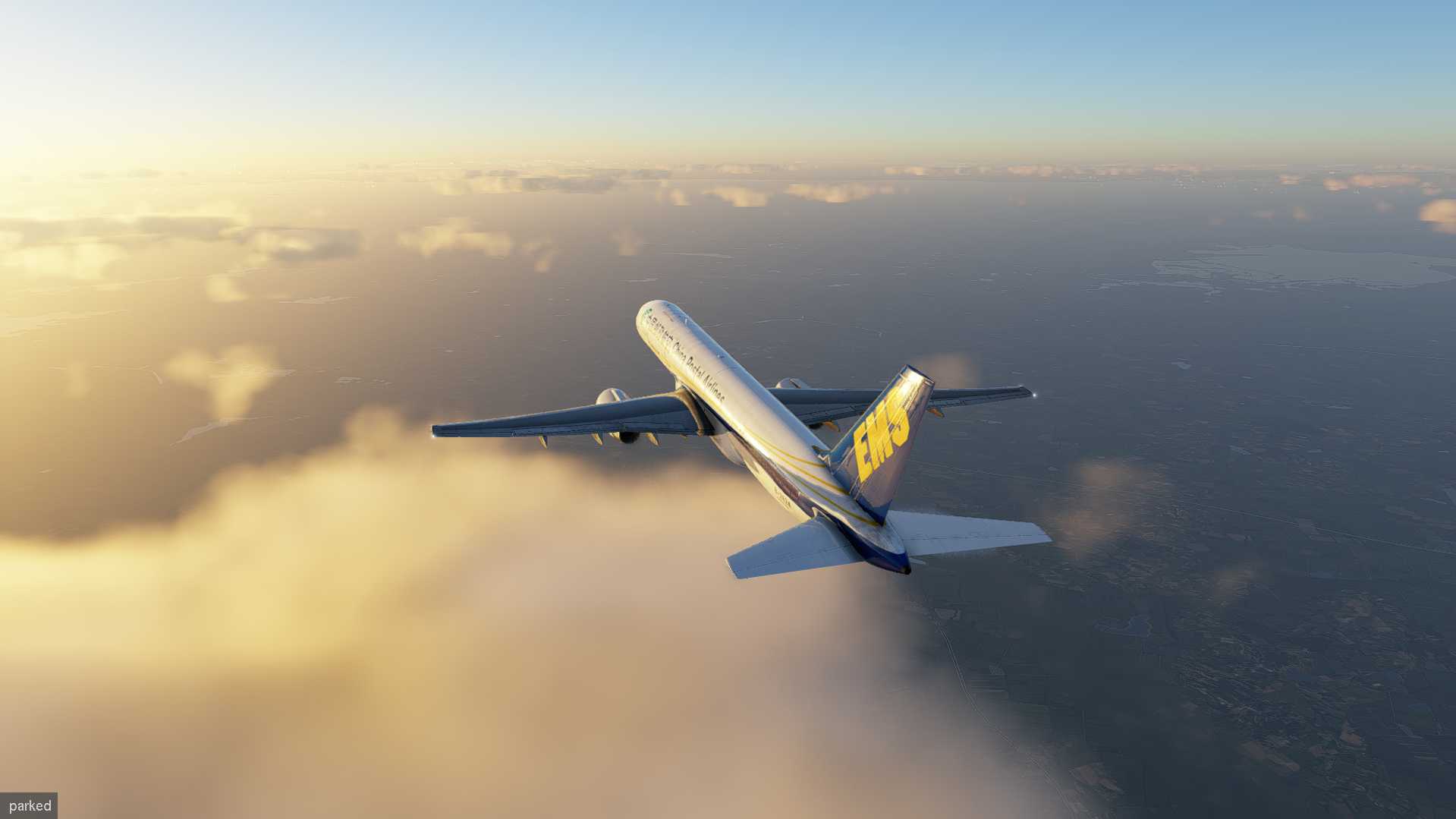 挑一架拍过的飞机模拟它的航线2-967 