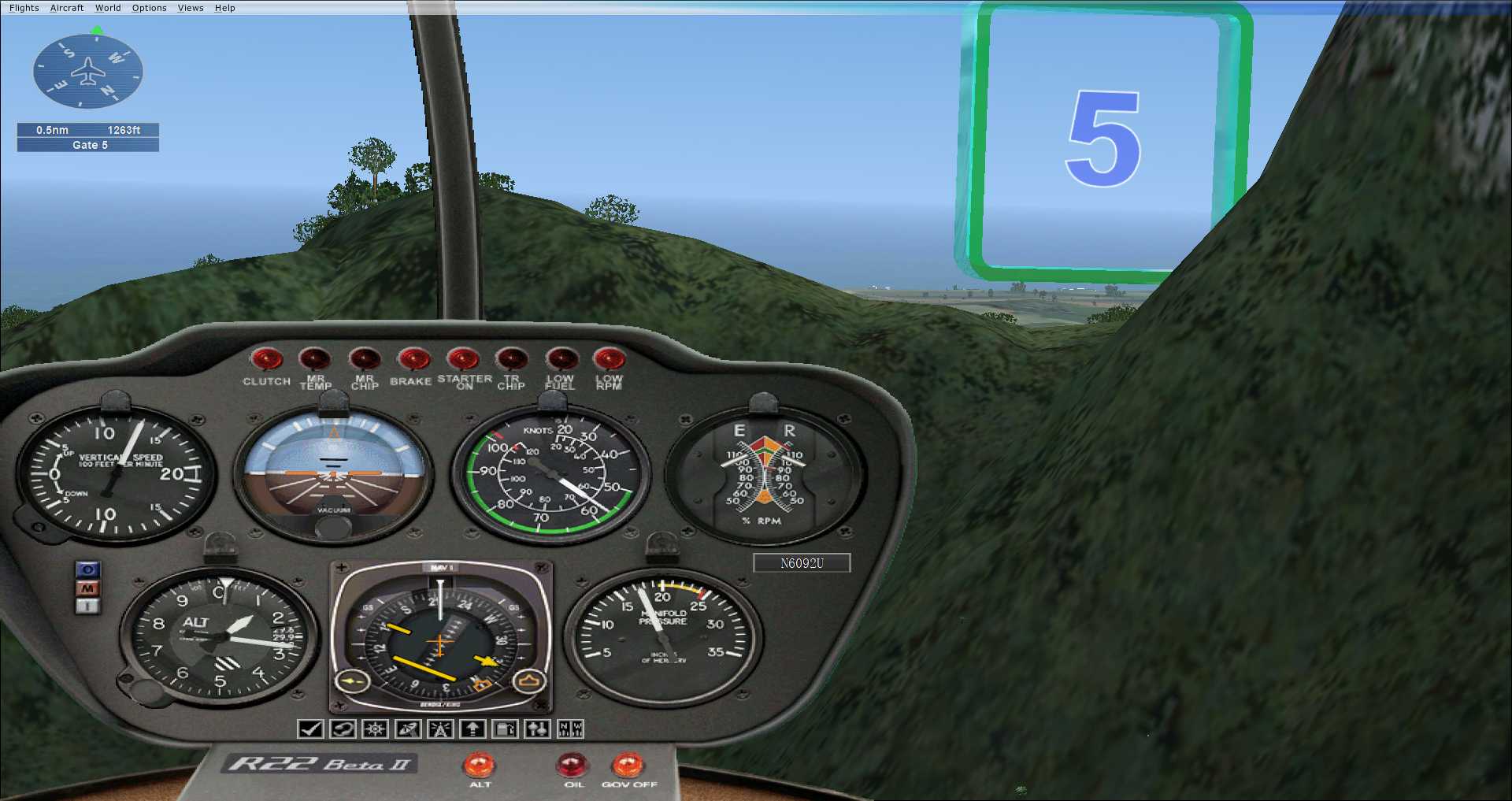 FSX飞行任务之直升机教学1：开启空中操控新体验-954 