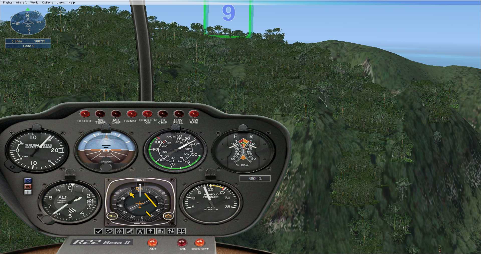 FSX飞行任务之直升机教学1：开启空中操控新体验-1981 