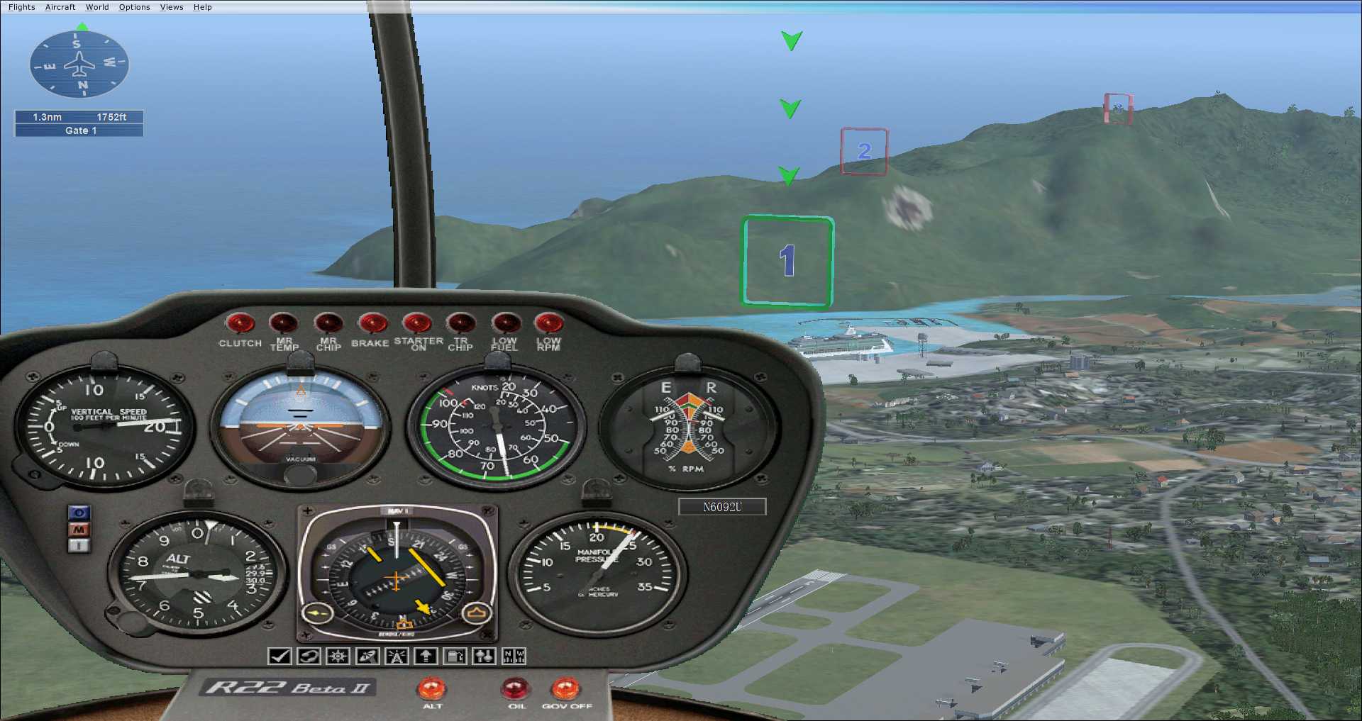 FSX飞行任务之直升机教学1：开启空中操控新体验-6189 