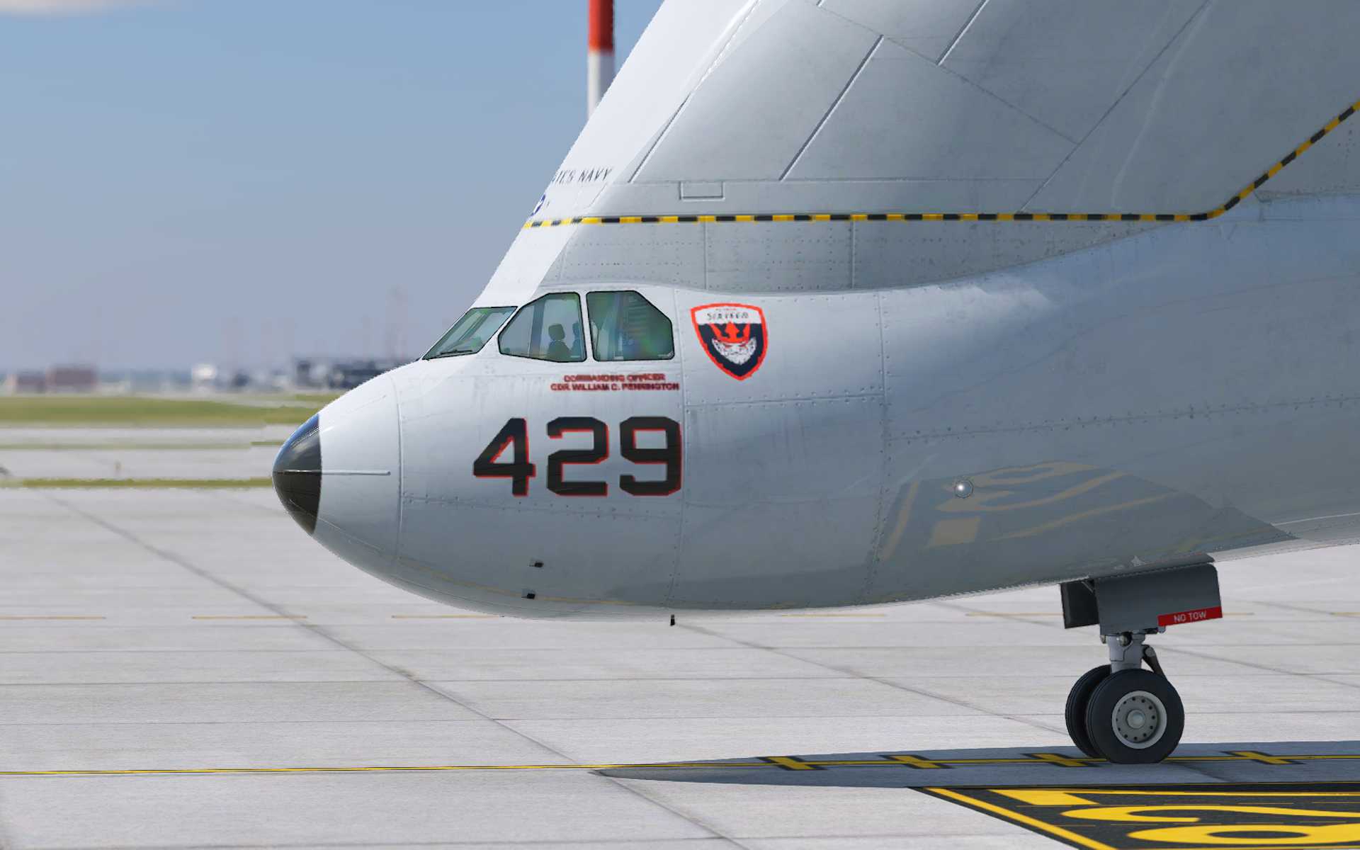 空客大白鲸美军涂装展示-2412 