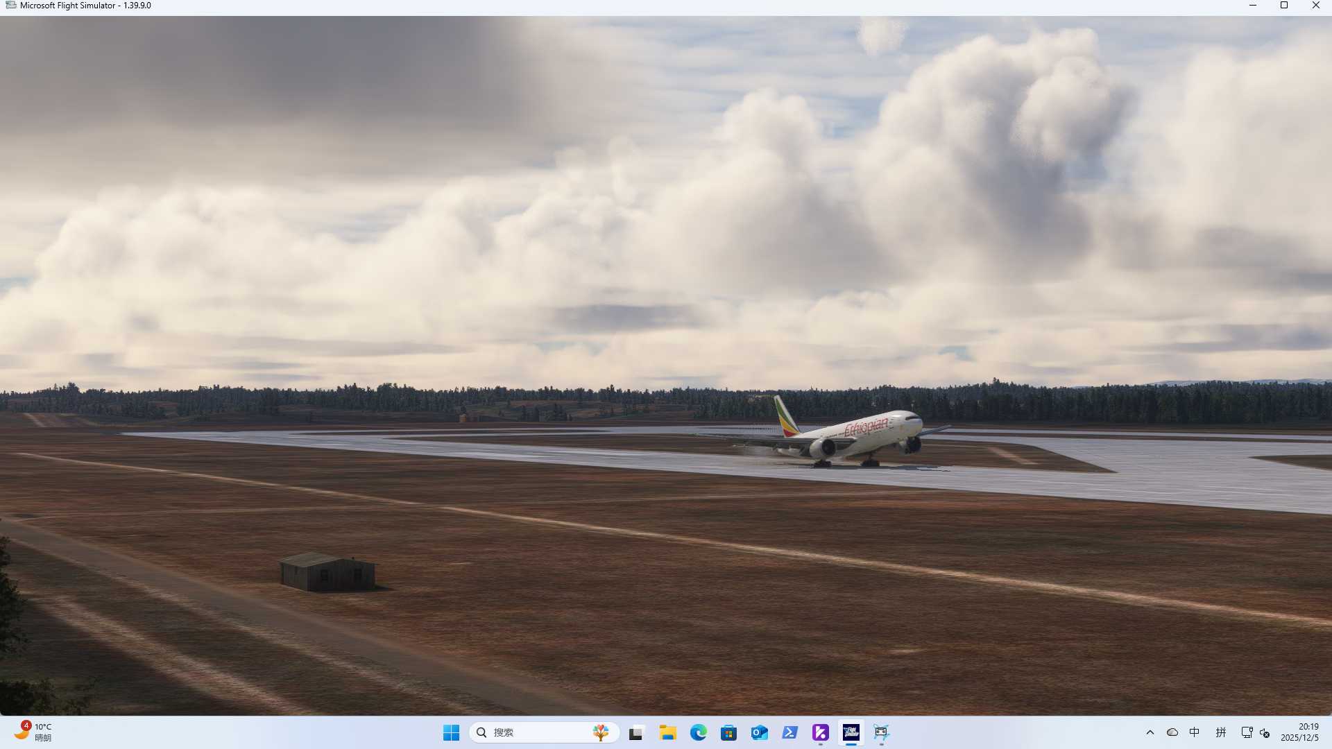 【MSFS】真实航班号：ET636-6176 