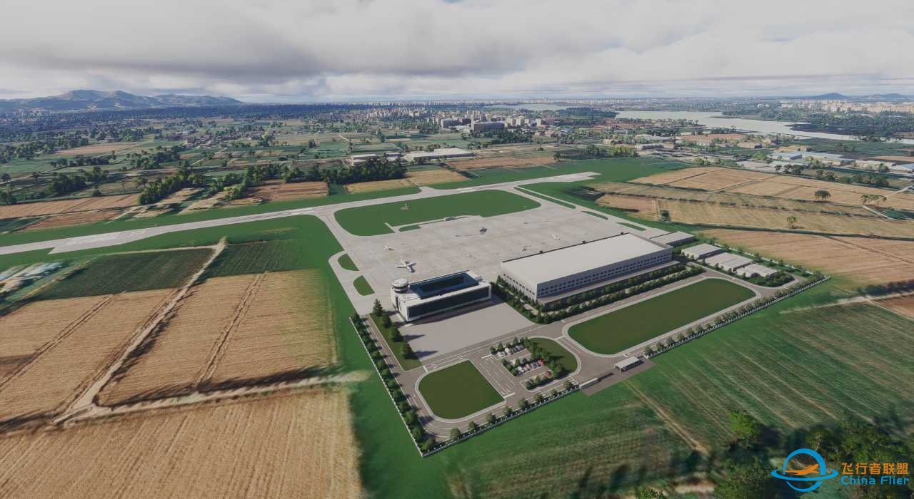 MSFS2024地景-无锡丁蜀机场&amp;苏通长江大桥-2756 