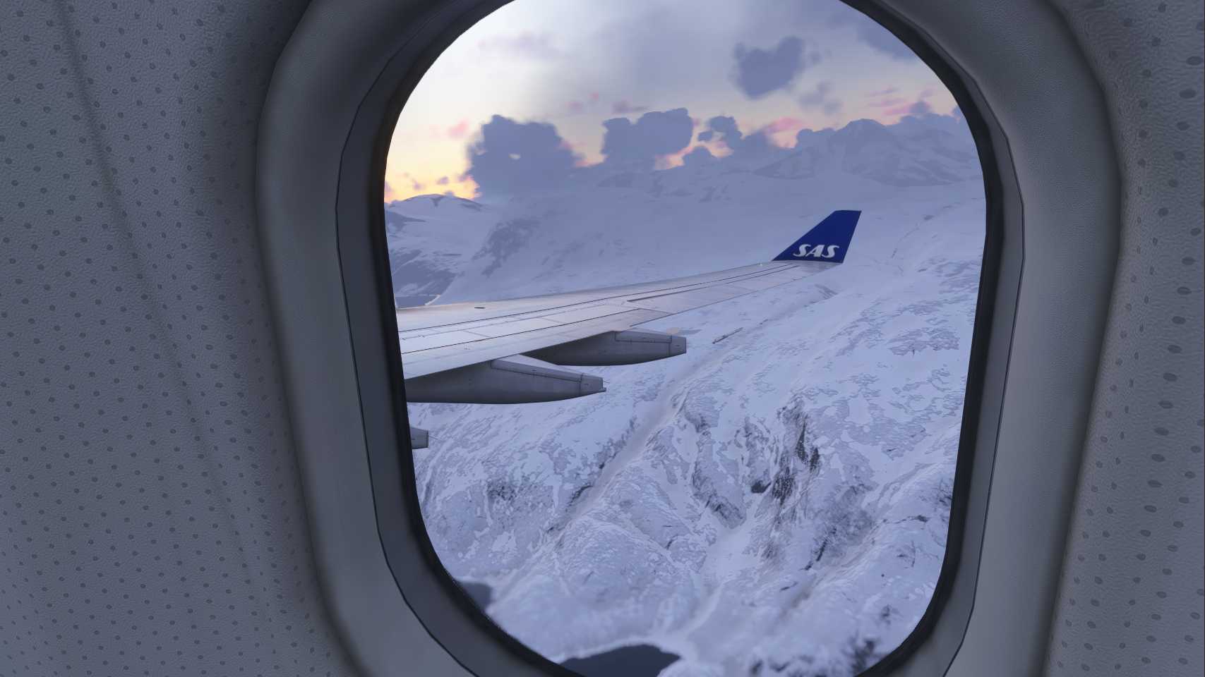 北欧航空从努克机场起飞-7768 