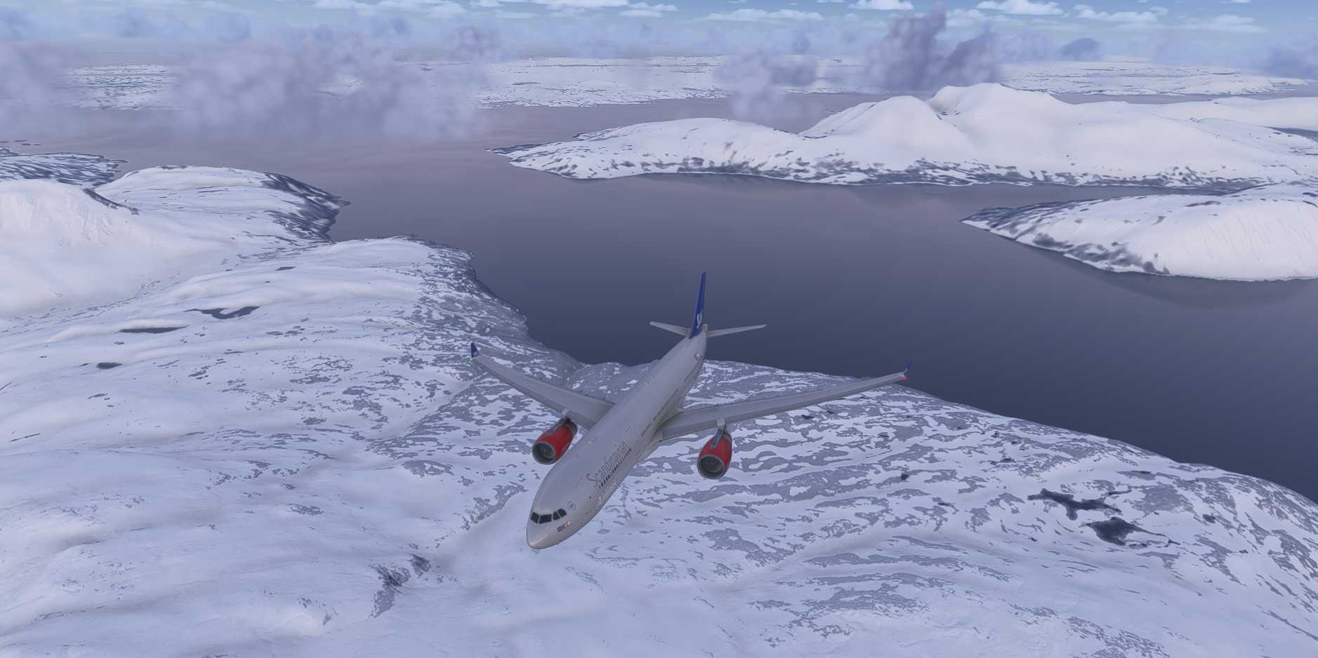 北欧航空从努克机场起飞-153 