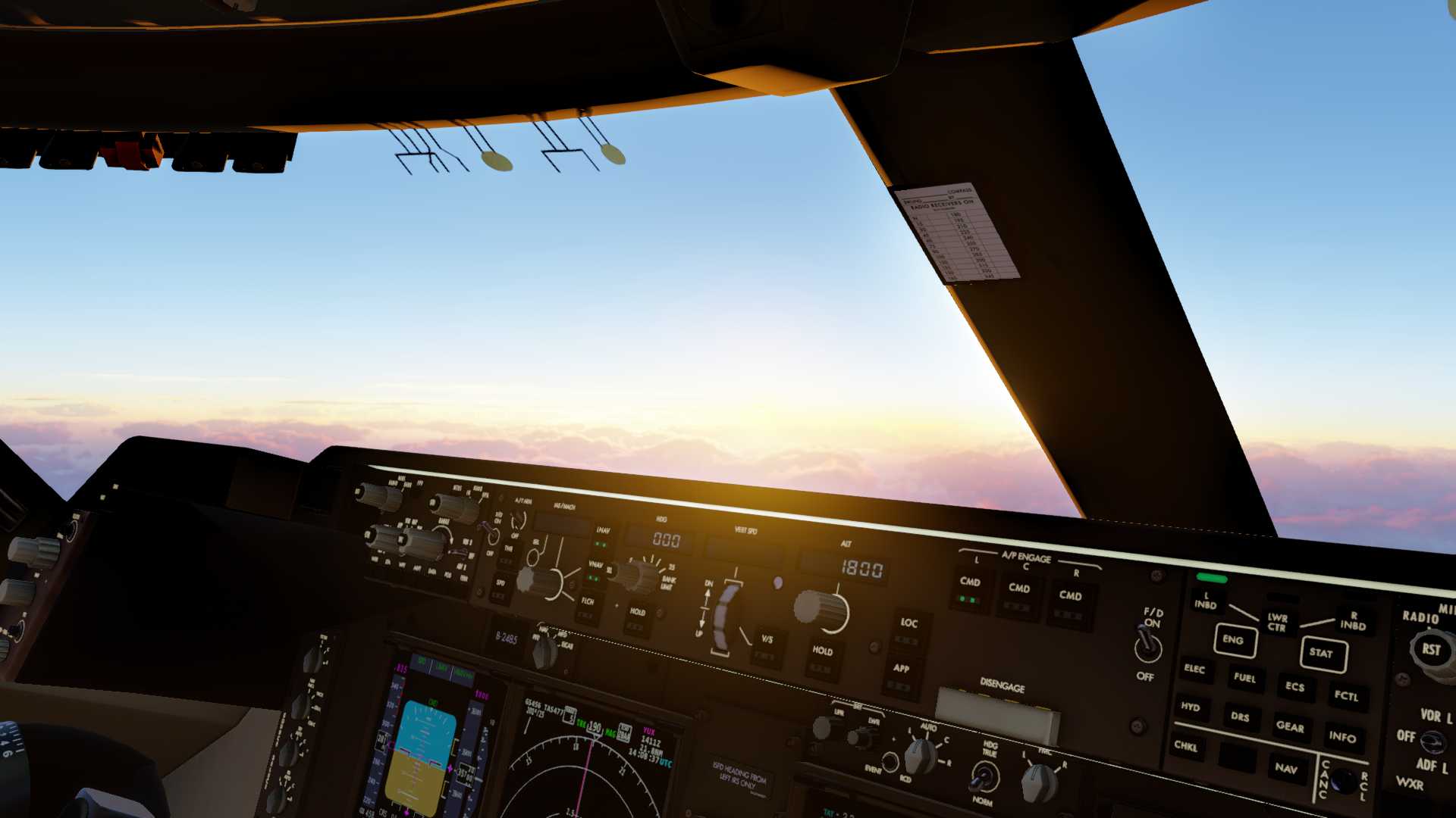 ZBAA-KJFK CCA981 极夜日出-6094 