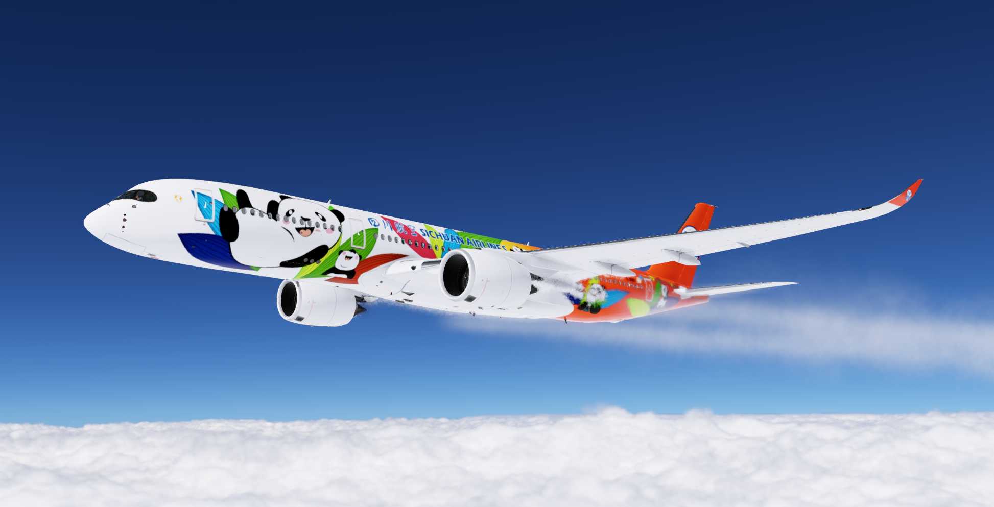 万里高空，阳光明媚-8919 