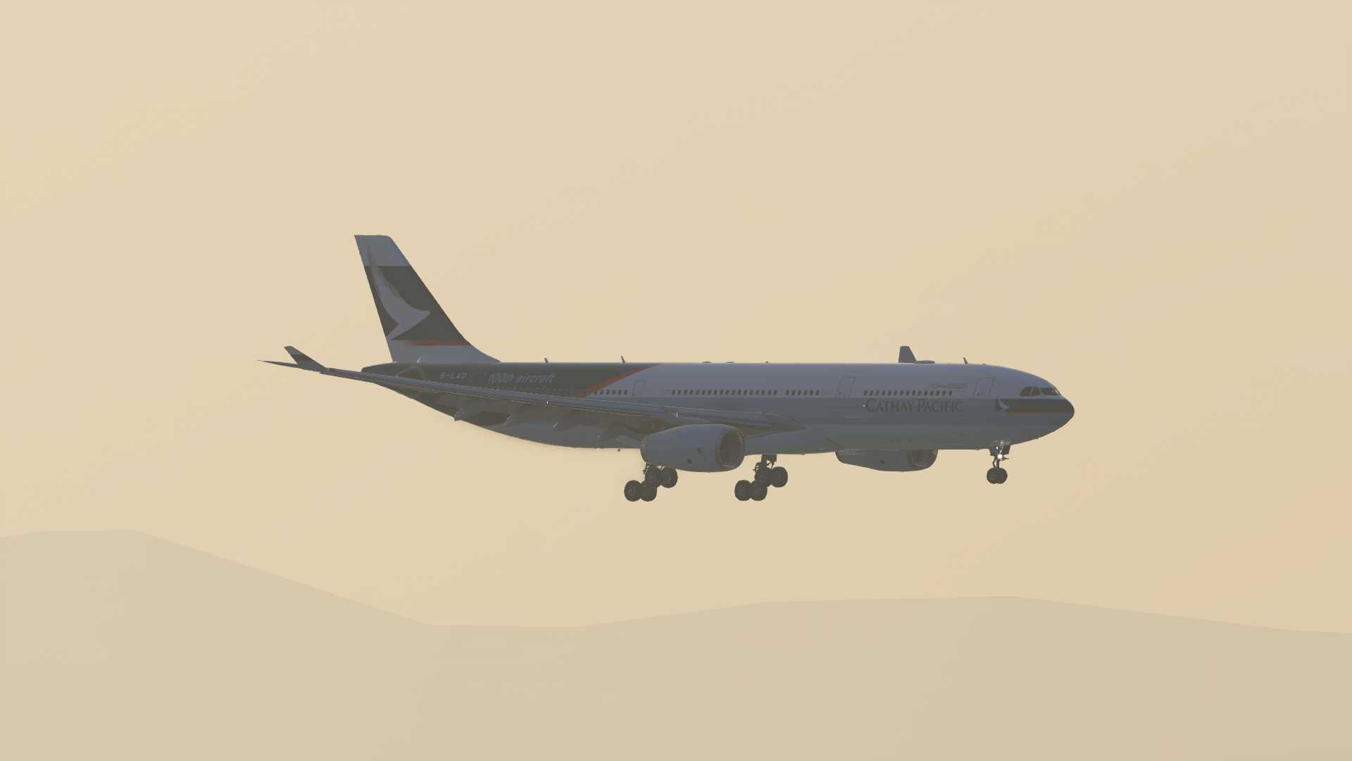 A330 B-LAD VHHH ILS07R-8844 