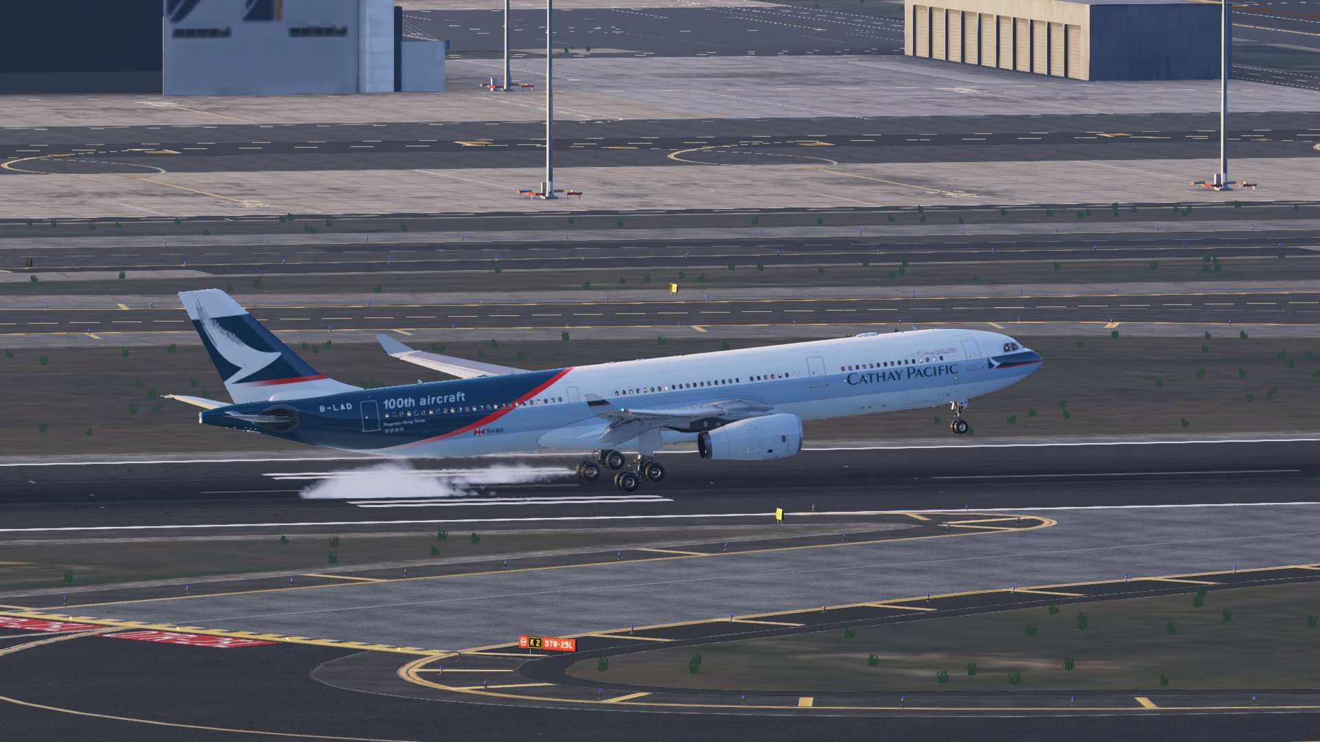 A330 B-LAD VHHH ILS07R-1633 