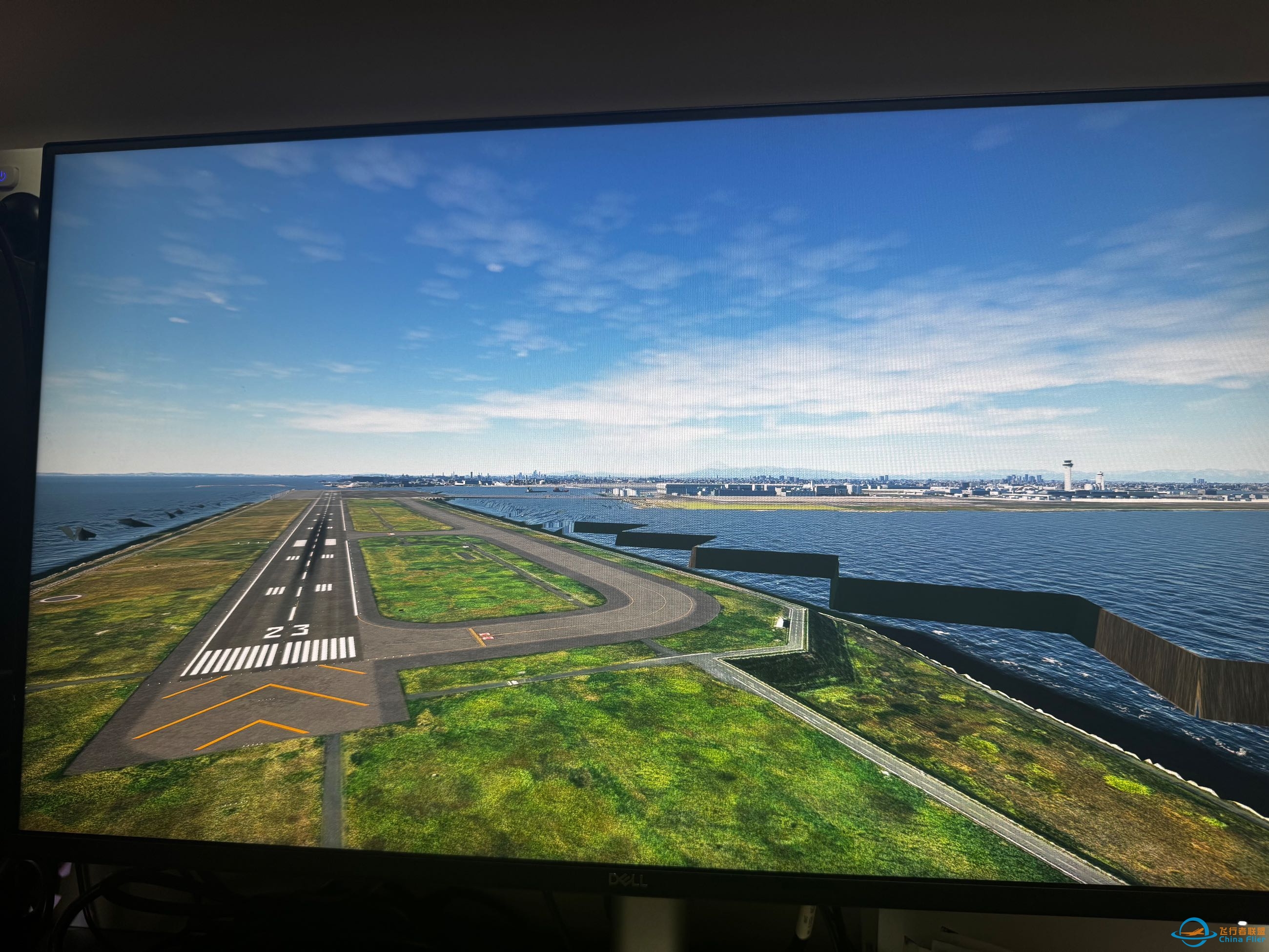 模拟飞行2020RJTT机场周围水面问题