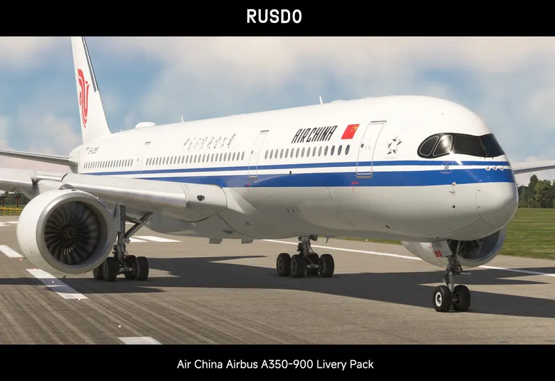 【2020/2024（含客舱）】中国国际航空公司A350-900标准涂装机...-7369 
