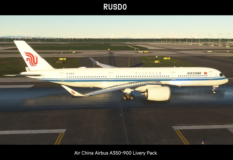 【2020/2024（含客舱）】中国国际航空公司A350-900标准涂装机...-5507 