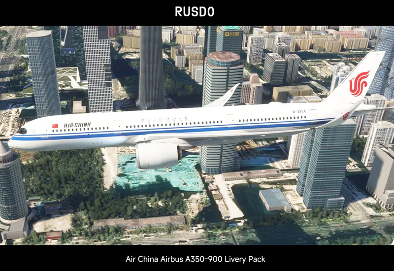 【2020/2024（含客舱）】中国国际航空公司A350-900标准涂装机...-9934 