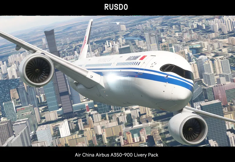 【2020/2024（含客舱）】中国国际航空公司A350-900标准涂装机...-1362 