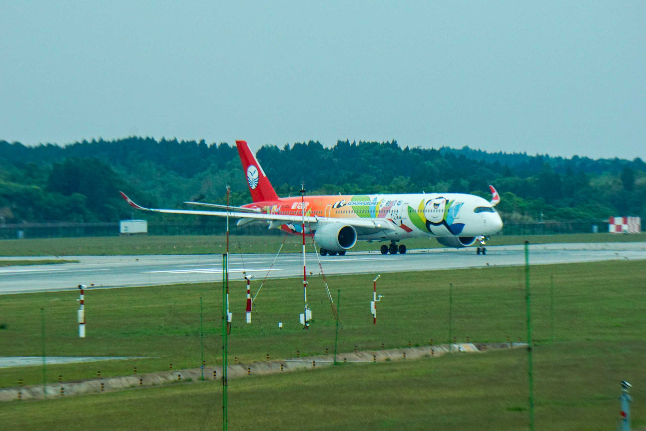 天府拍机四川航空359-6476 