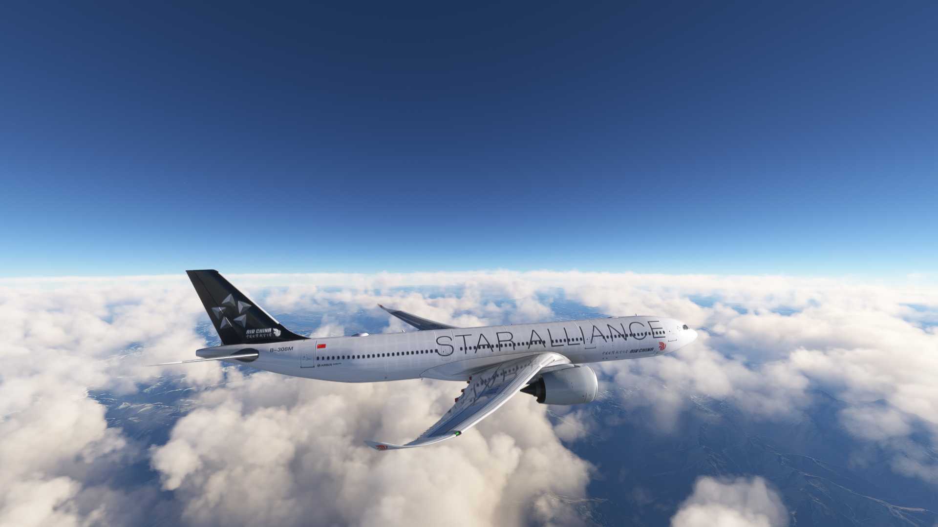 喜提新涂装【air china】-9577 