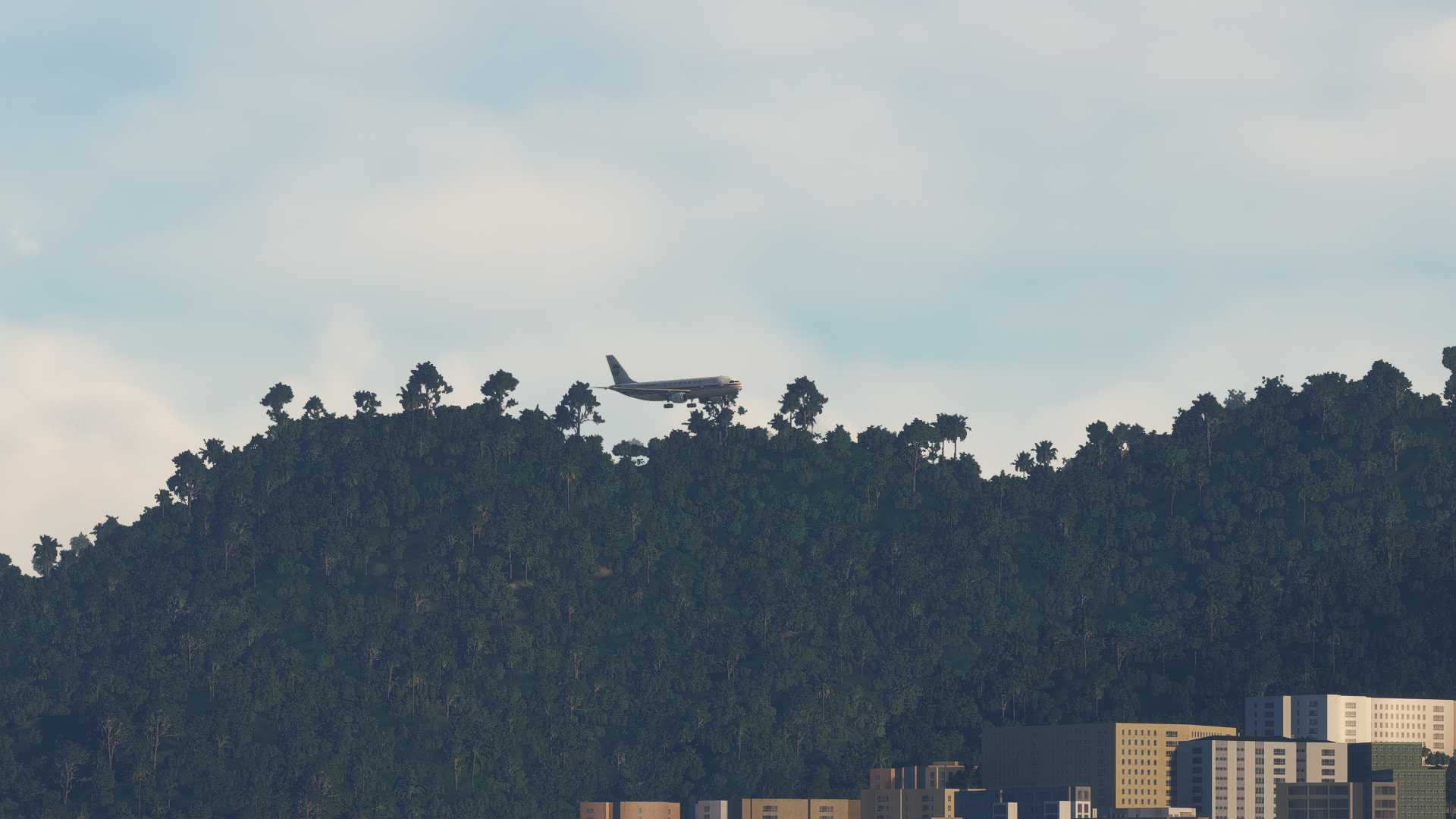绝版图片：香港启德&amp;中国西北航空&amp;空客A300-600R-3208 