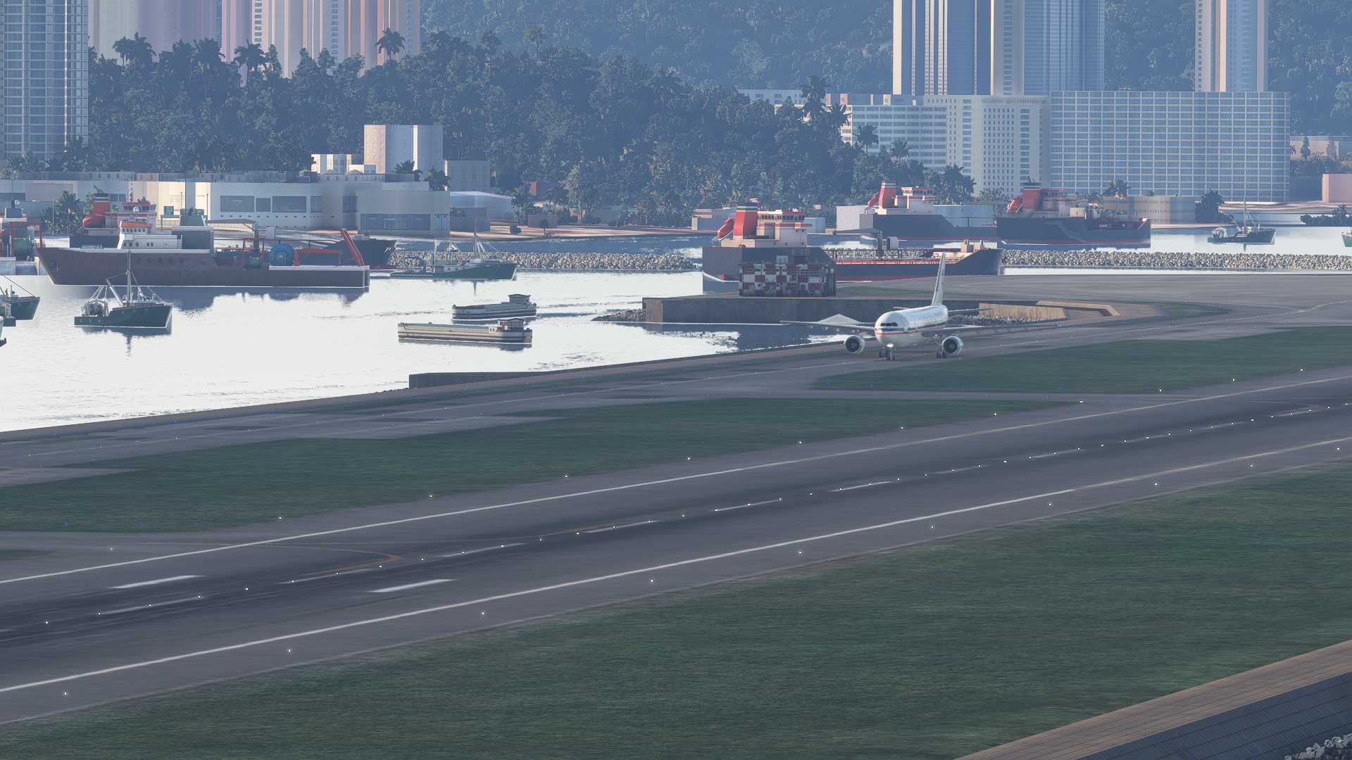 绝版图片：香港启德&amp;中国西北航空&amp;空客A300-600R-6390 