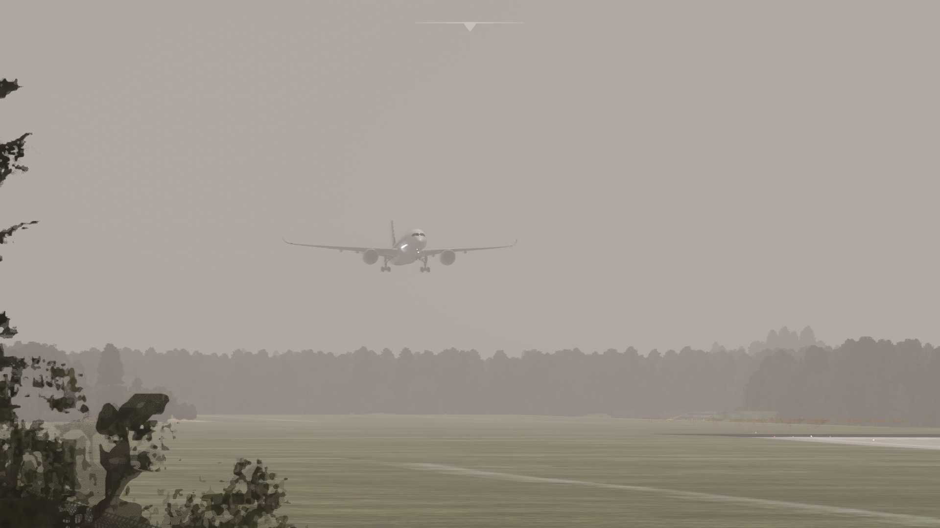 新加坡航空A350-900着陆ZUTF-4530 