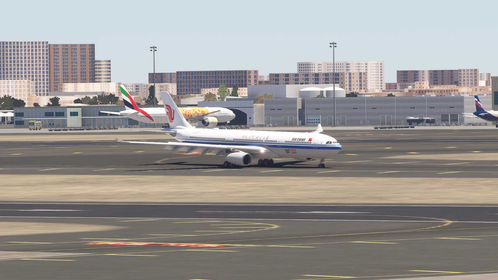 国航330落地迪拜-4869 