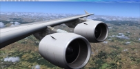 A380长水本场飞行